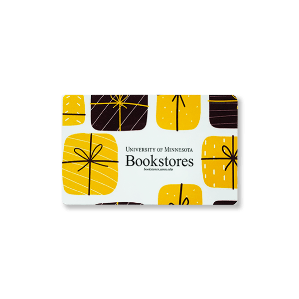 U of M Bookstores Gift Card University of Minnesota Bookstores